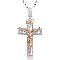 Amazon | KRKC&CO 十字架 ネックレス メンズ 誕生日プレゼント 男性